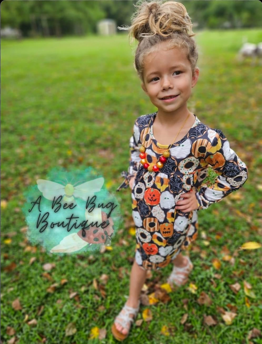 Halloween Donuts Dress