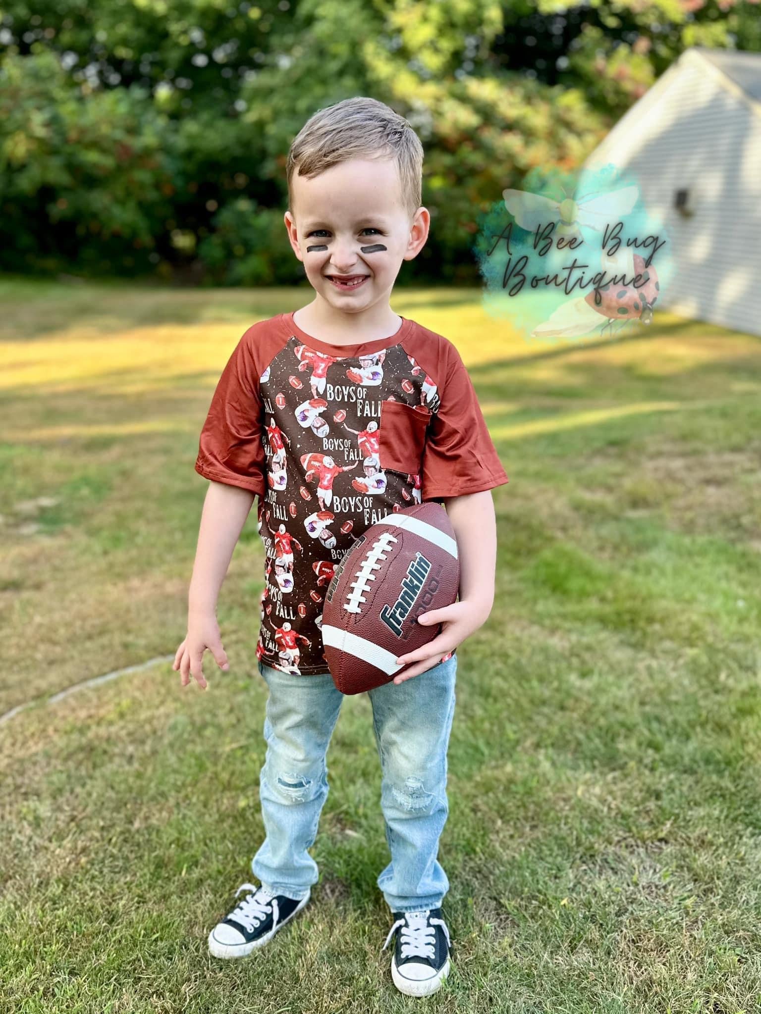 Boys of Fall Raglan Tee