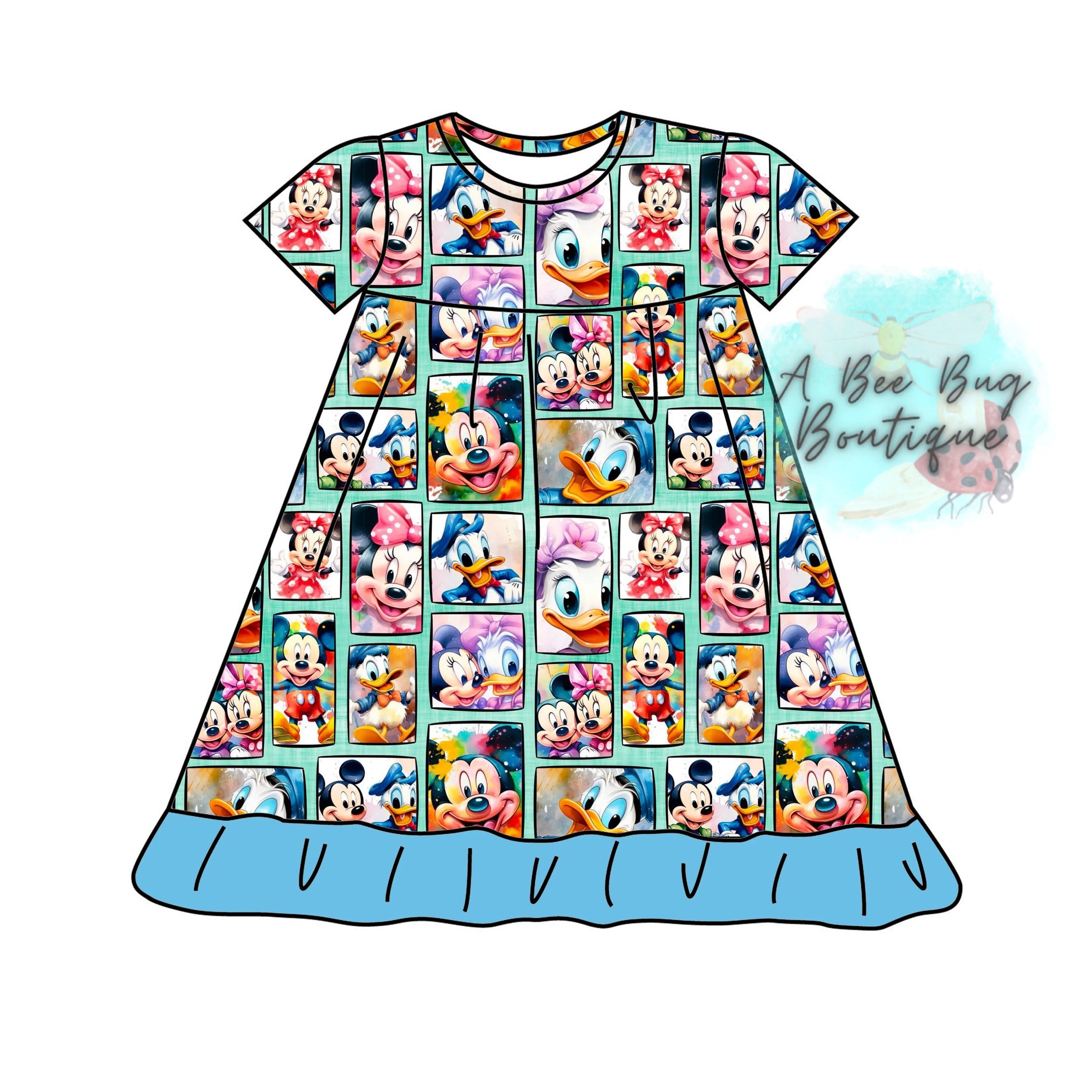 Clubhouse Friends Nightgown