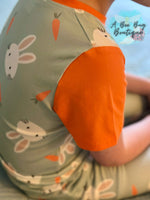 Load image into Gallery viewer, Green Bunnies Pj Set
