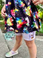 Load image into Gallery viewer, Watercolor Princess Peplum Top
