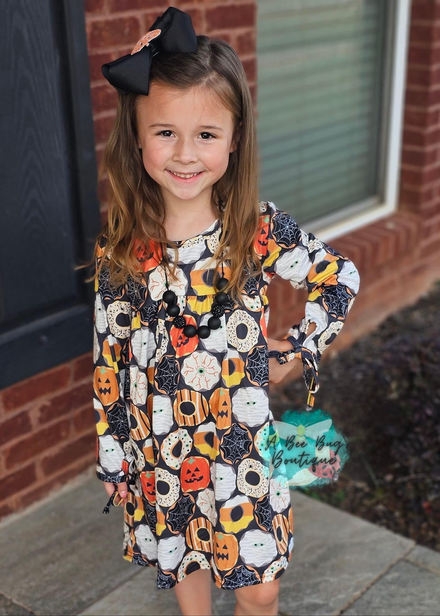 Halloween Donuts Dress