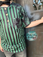 Load image into Gallery viewer, Ghost Host Raglan Top
