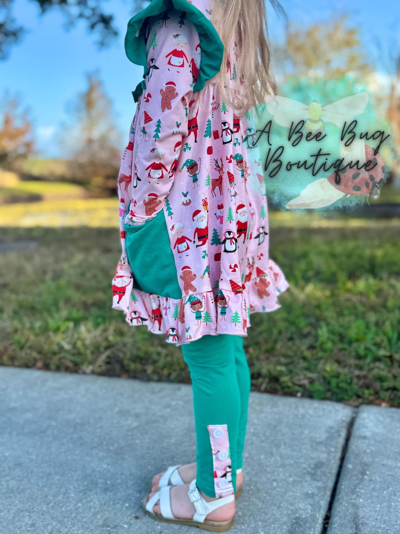 North Pole Pals Leggings Set