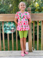 Load image into Gallery viewer, Watermelon Love Peplum Top
