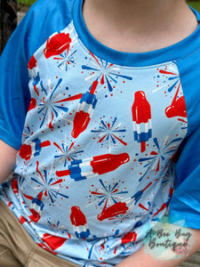 Bomb Pops Raglan Tee