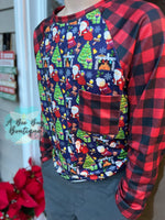 Load image into Gallery viewer, Holly Jolly Long Sleeve Raglan
