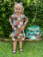 Load image into Gallery viewer, Halloween Donuts Dress
