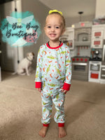 Load image into Gallery viewer, Christmas Thief unisex pj set
