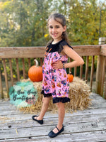 Load image into Gallery viewer, Pumpkin Princesses Velvet Dress
