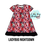 Load image into Gallery viewer, Ladybug Nightgown
