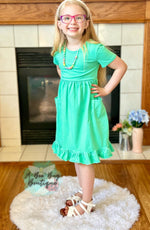 Load image into Gallery viewer, Mint Pocket Dress
