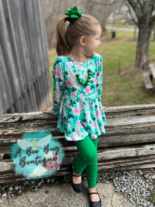 Shamrock Beauty Peplum