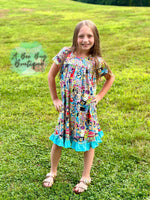 Load image into Gallery viewer, Heeler Family Short Sleeve Nightgown
