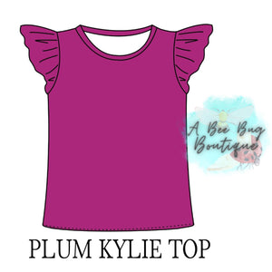 Plum Kylie Top