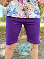 Load image into Gallery viewer, Purple Biker Shorts
