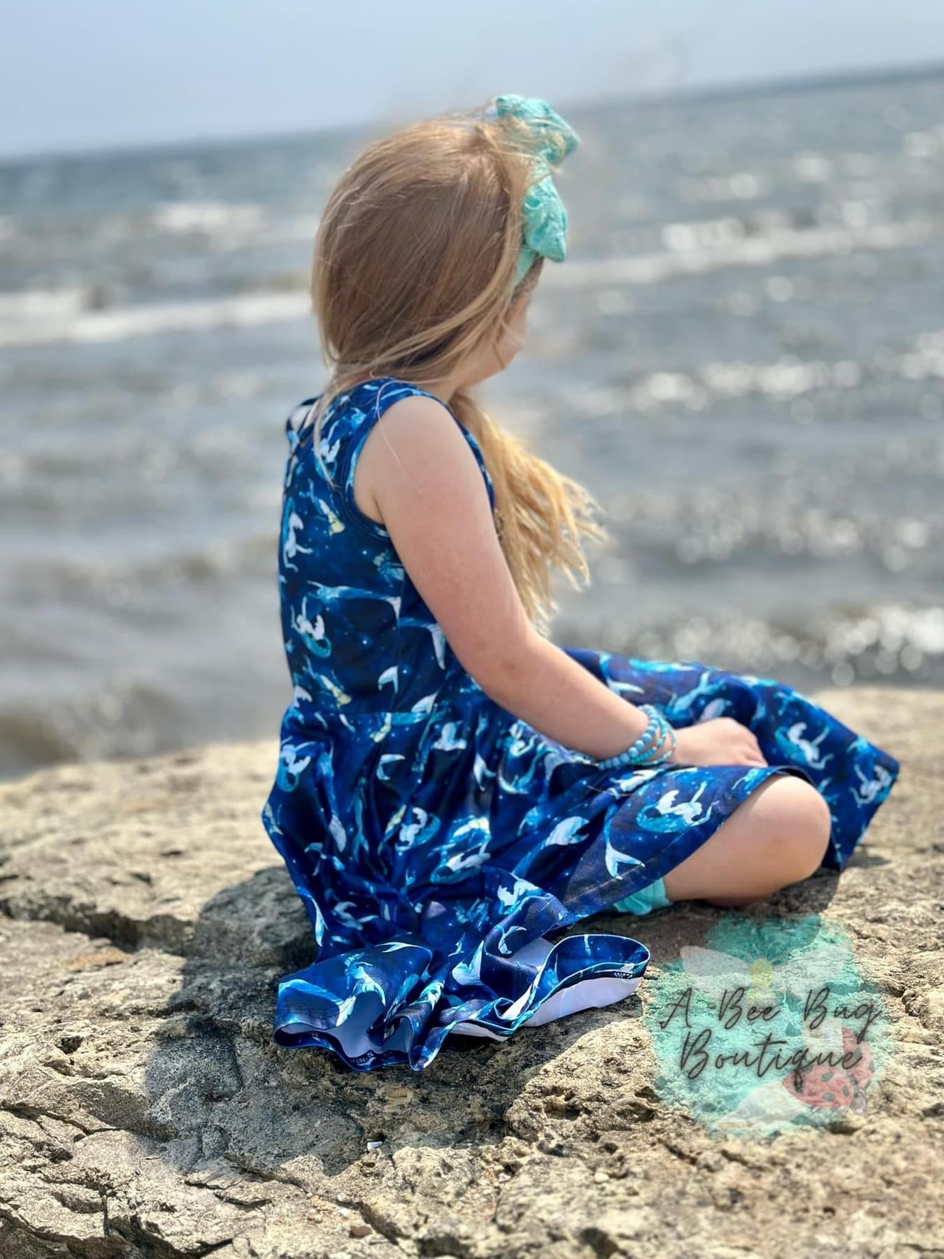 Mermaid Lagoon Twirl Dress