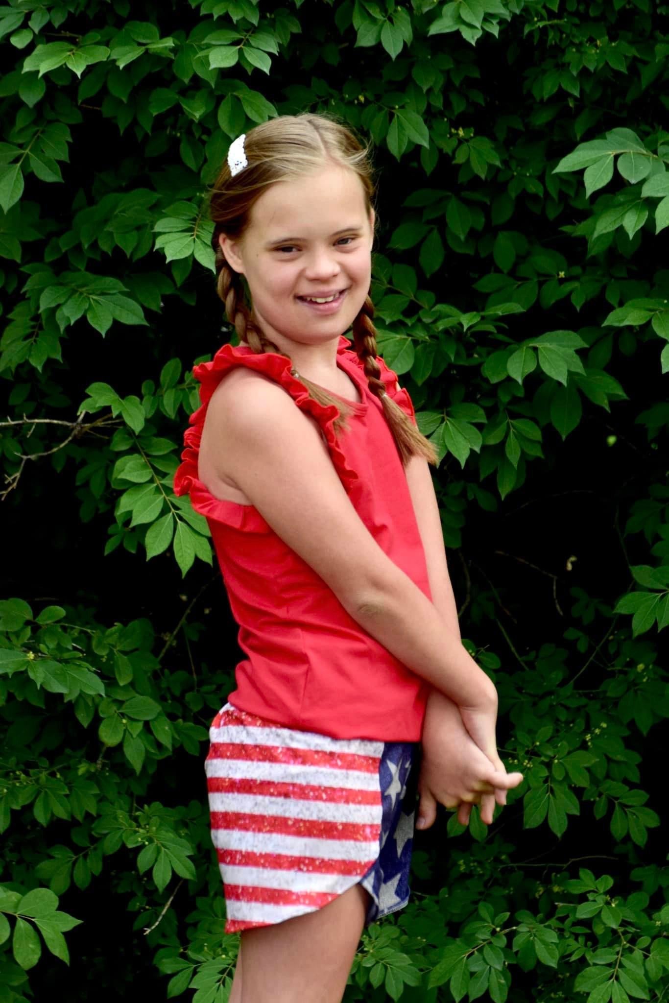 American Flag Shorts