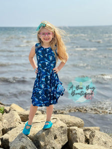 Mermaid Lagoon Twirl Dress