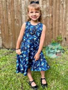 Mermaid Lagoon Twirl Dress