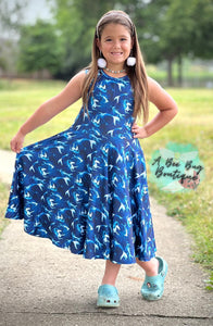 Mermaid Lagoon Twirl Dress