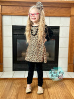 Load image into Gallery viewer, Classic Leopard T Shirt Dress
