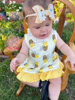 Load image into Gallery viewer, Bumblebee Ruffle Set
