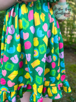 Load image into Gallery viewer, Lucky Charms Swiss Dot Dress

