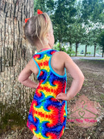 Load image into Gallery viewer, Tie Dye Tshirt Dress
