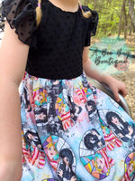 Load image into Gallery viewer, Nevermore Academy Swiss Dot Dress
