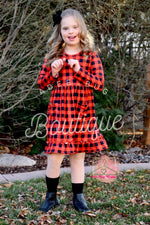 Load image into Gallery viewer, Buffalo Plaid Pocket Tunic
