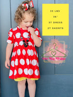 Load image into Gallery viewer, Red Polka Dot Dress
