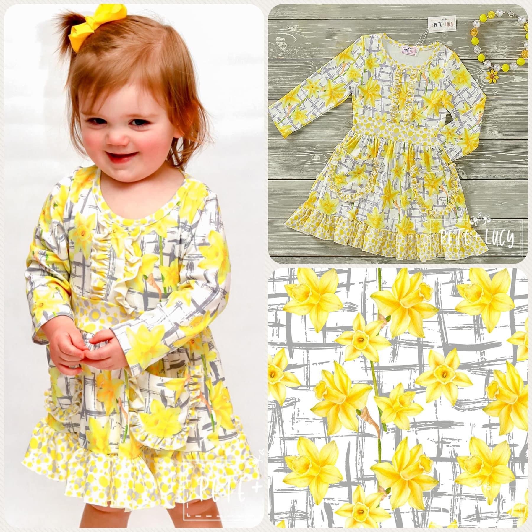 P+L Daffodil Party Dress