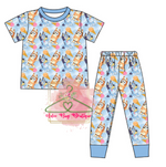 Load image into Gallery viewer, Bluey Pup Jammies Set
