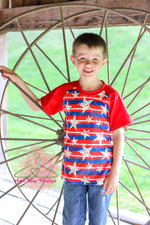 Load image into Gallery viewer, Patriotic Stars Shirt
